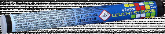 505 Signalsterne 15mm, 4 Farben