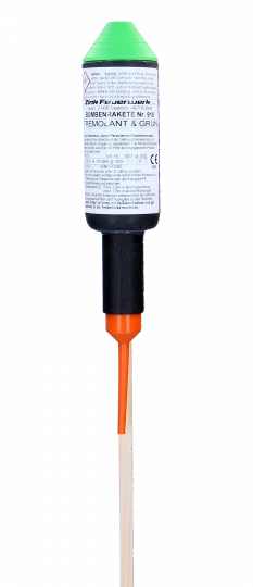 910 Bombenrakete Tremolant + Grün