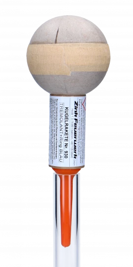 930 Kugelrakete Kal. 90 Tremolant + Ring Blau